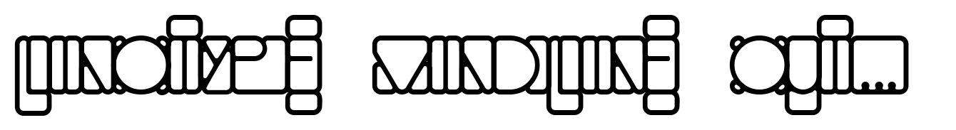 Linotype Mindline Outside